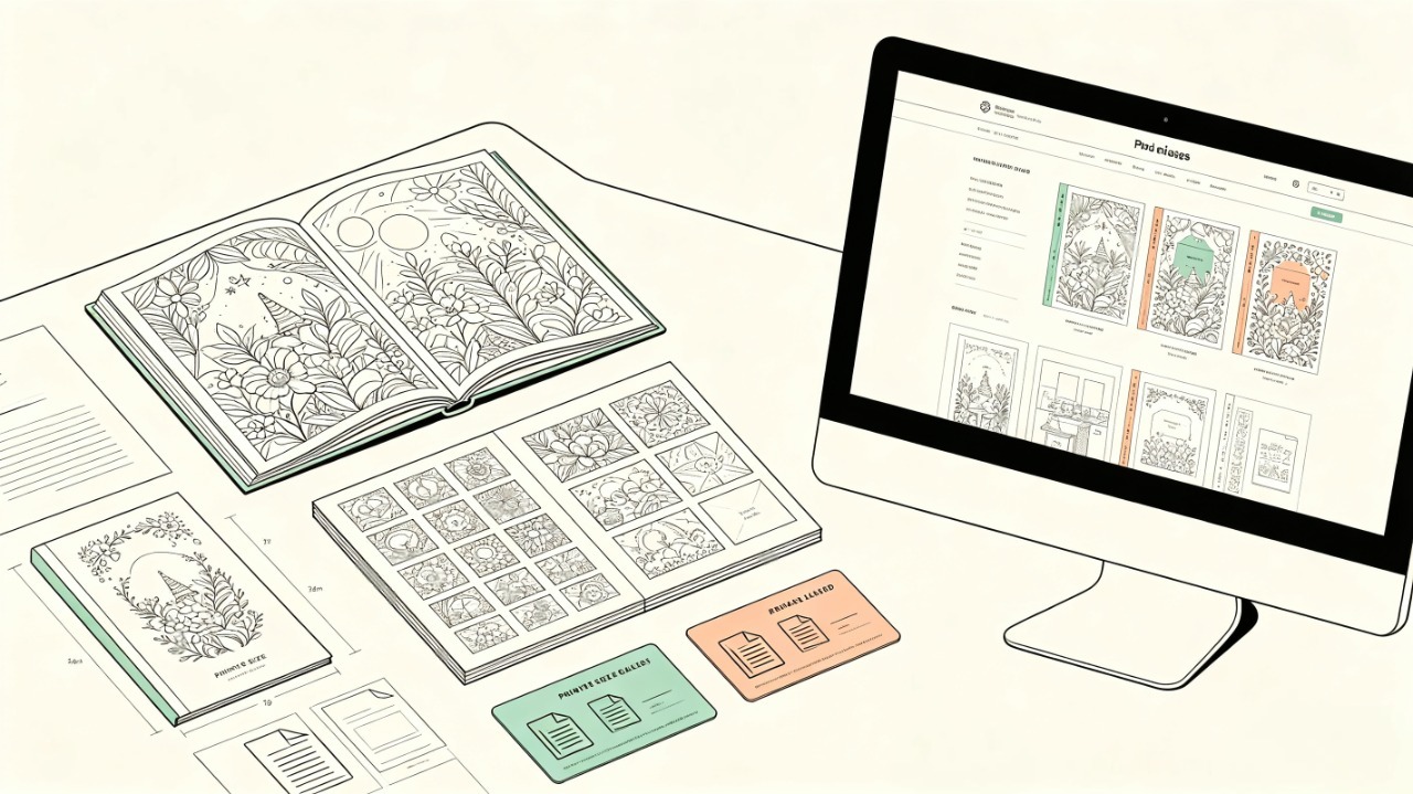 Format Your Coloring Book for Sale