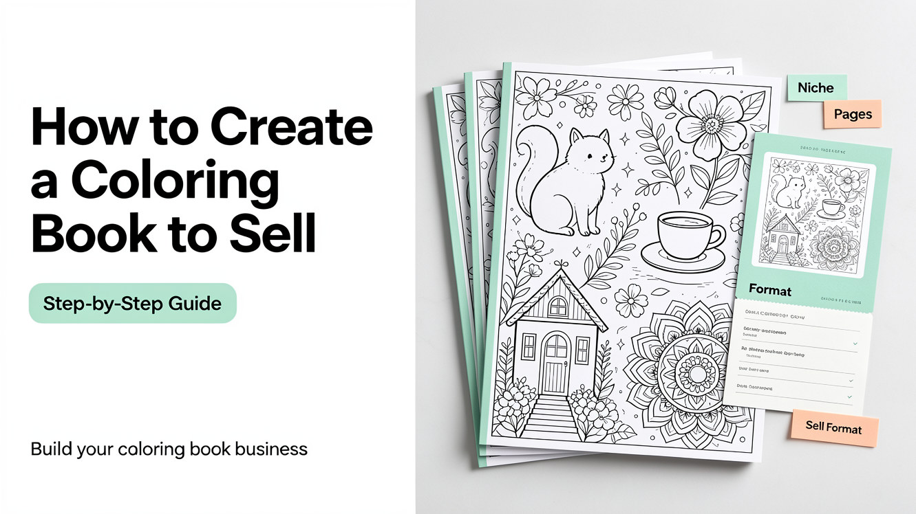 How to Create a Coloring Book to Sell