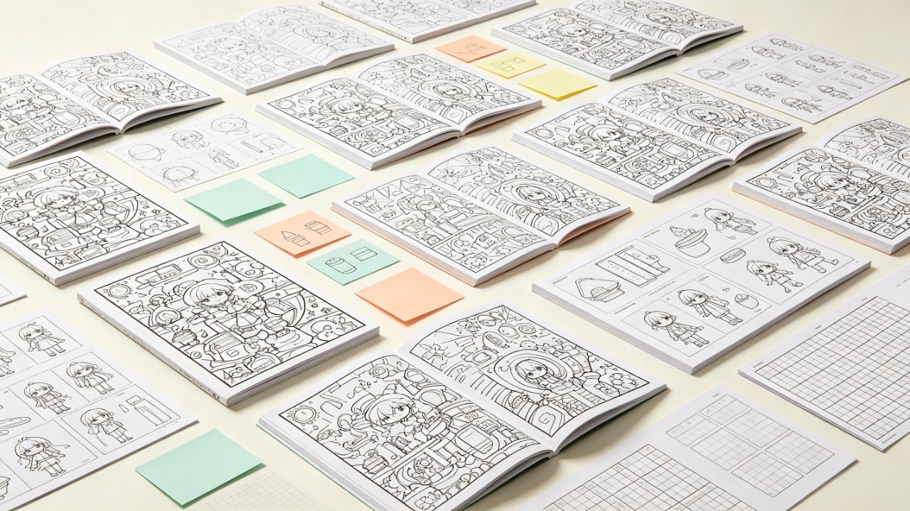 Plan Your Coloring Book