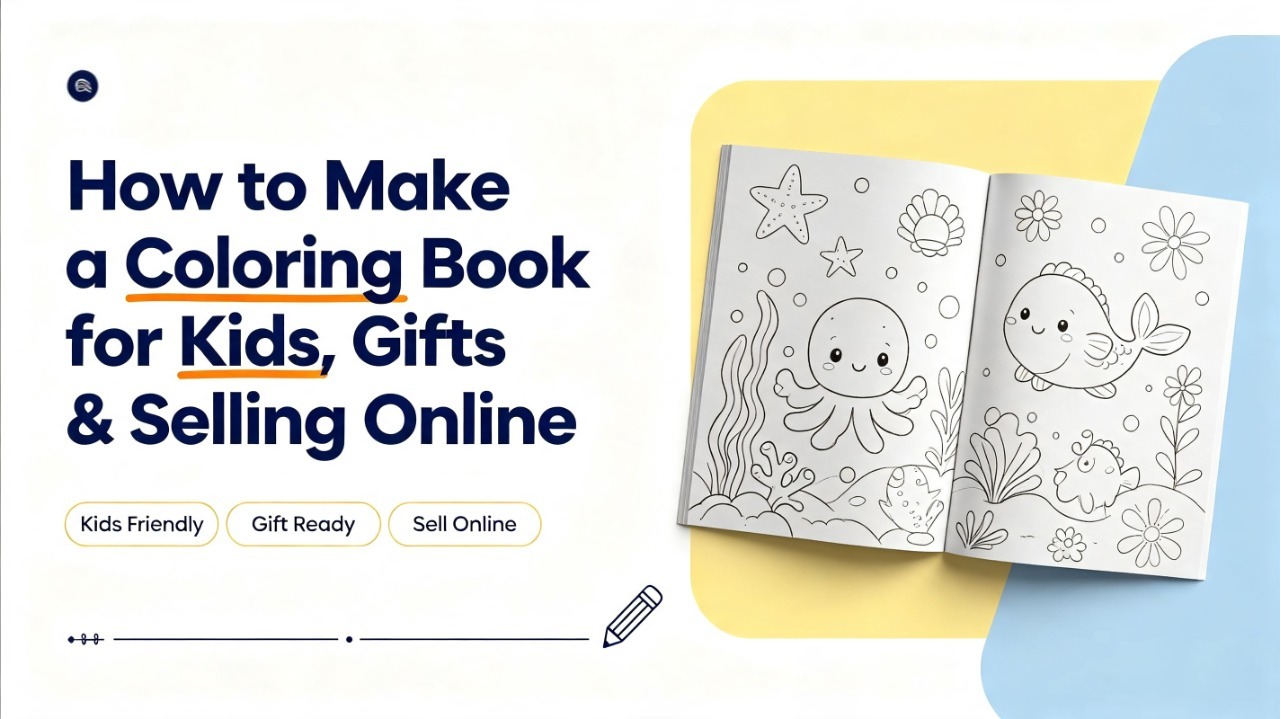 How to Make a Coloring Book