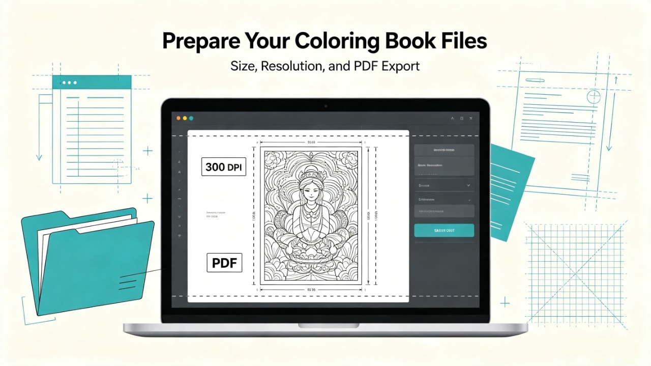 Prepare Your Coloring Book Files