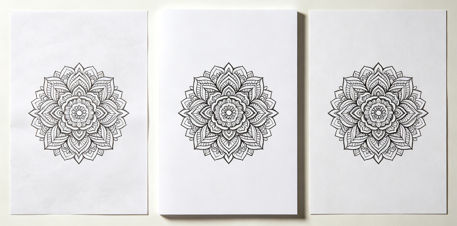Regular Paper vs Cardstock vs Matte Paper