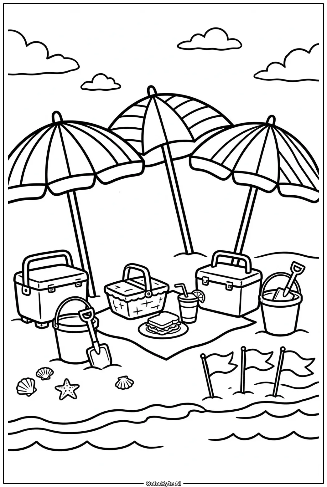 Beach Independence Day Picnic
