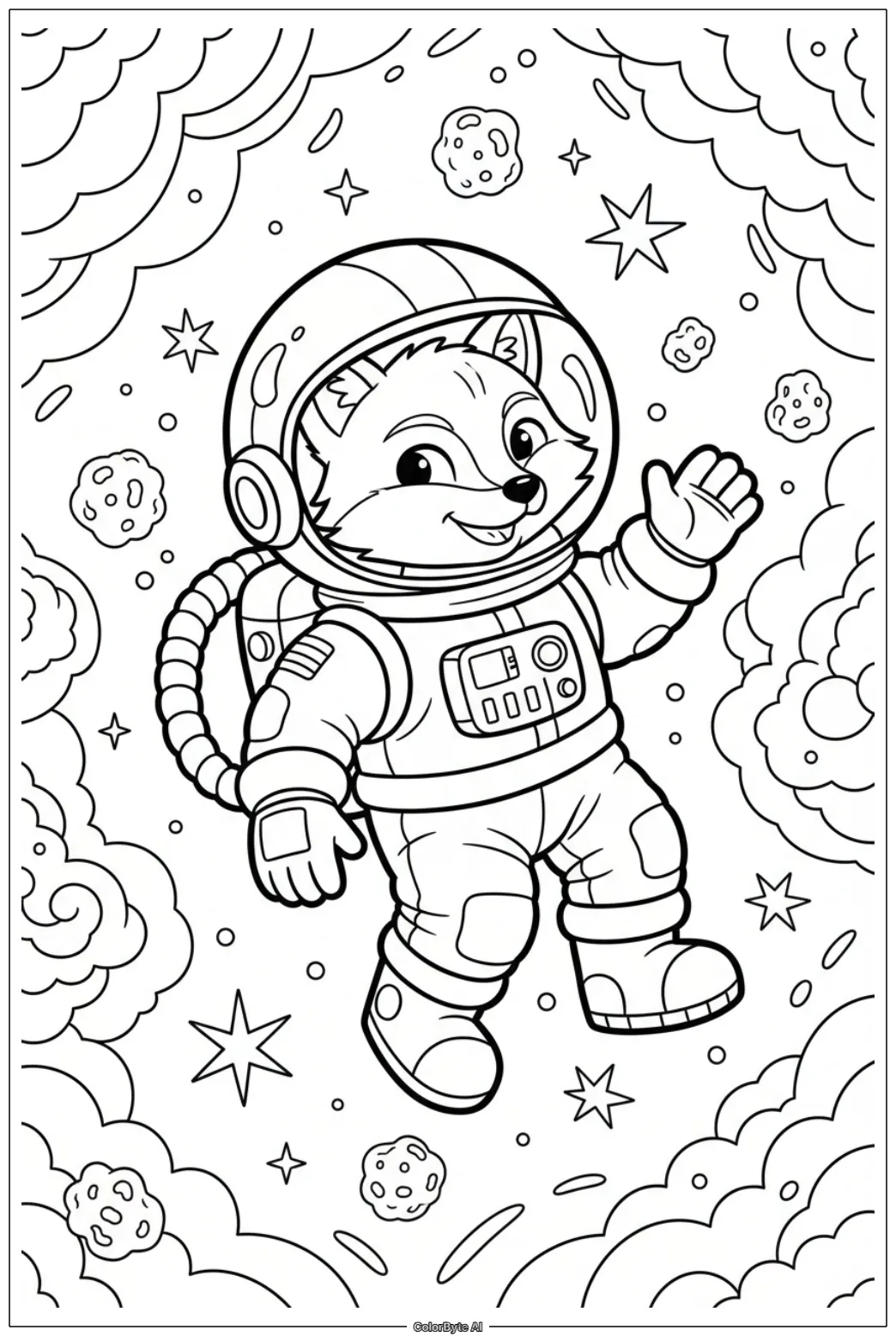 Fox Astronaut