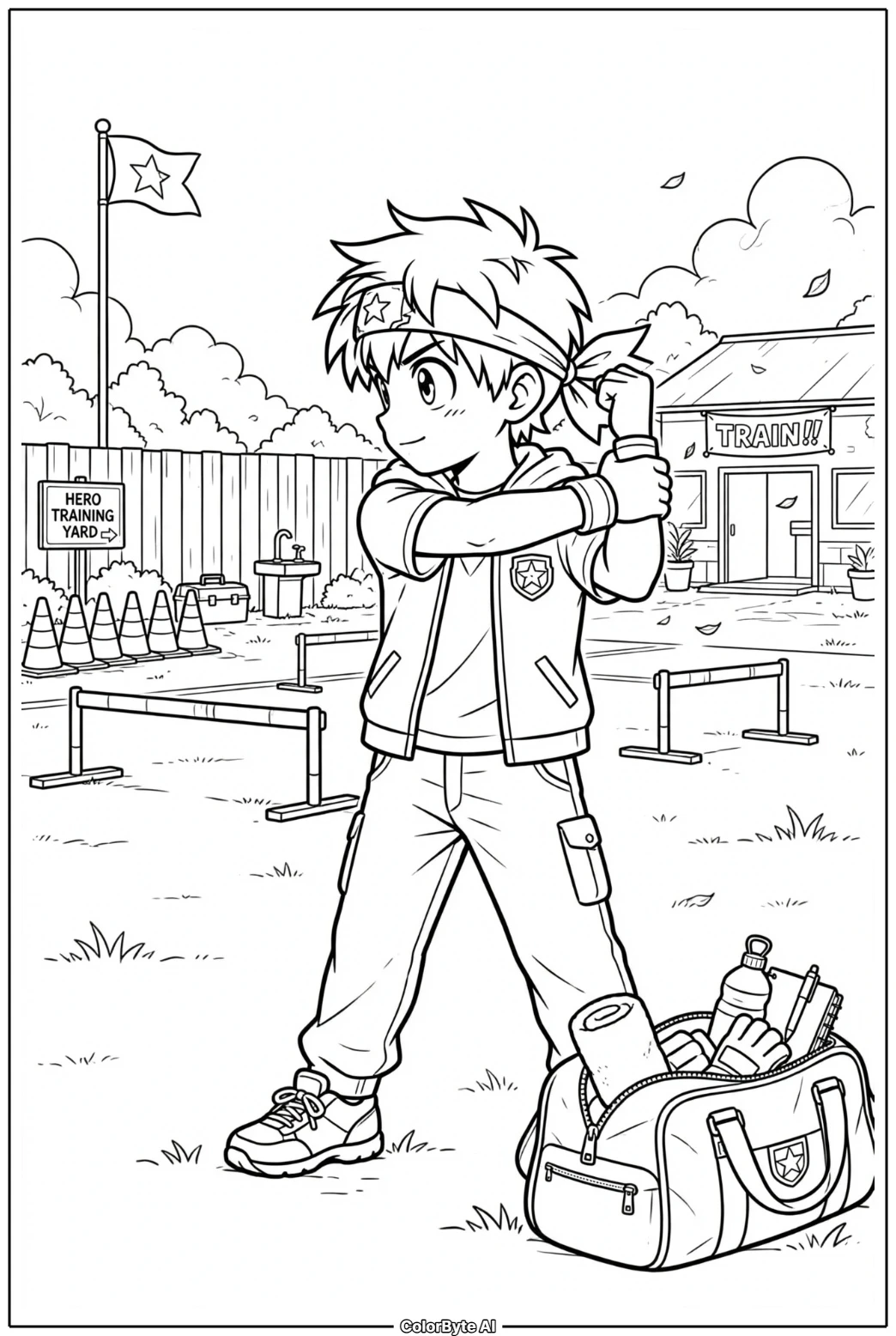 Hero Candidate At Training Ground