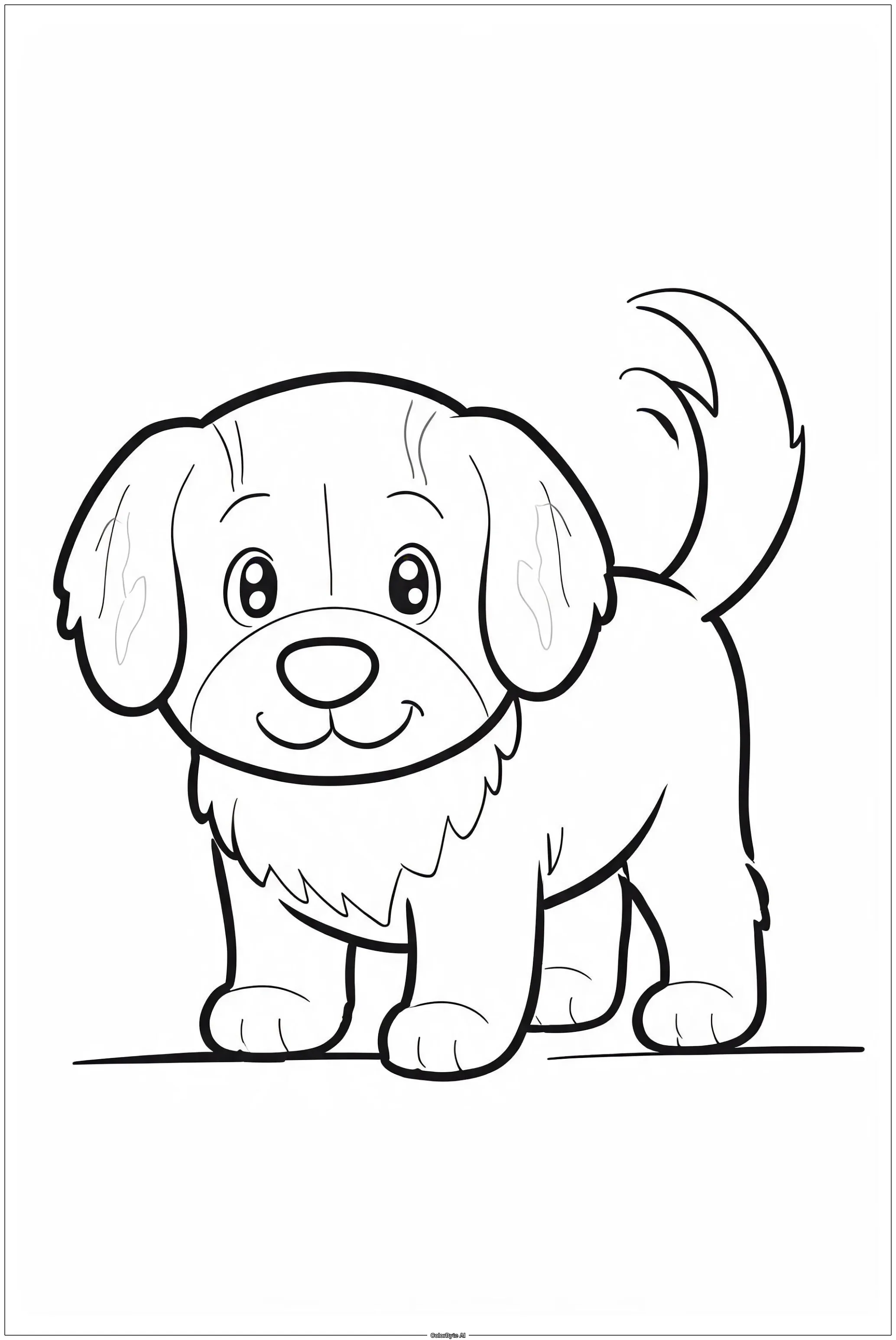 A lovely puppy