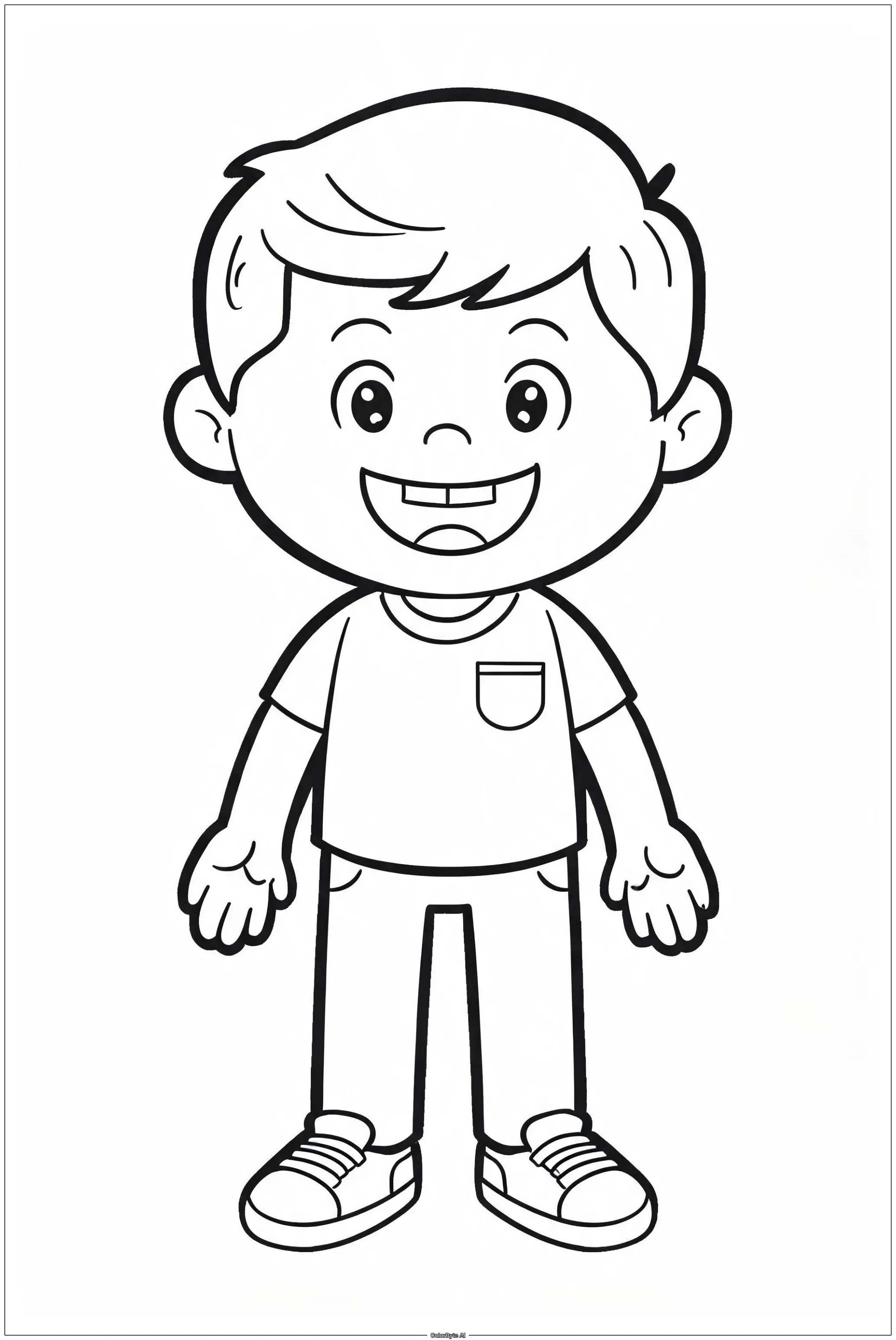 Little Boy Playing