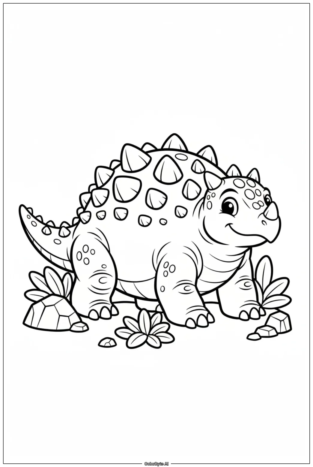Chubby Ankylosaurus