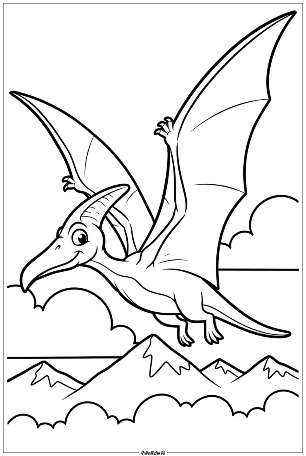 Flying Pterodactyl