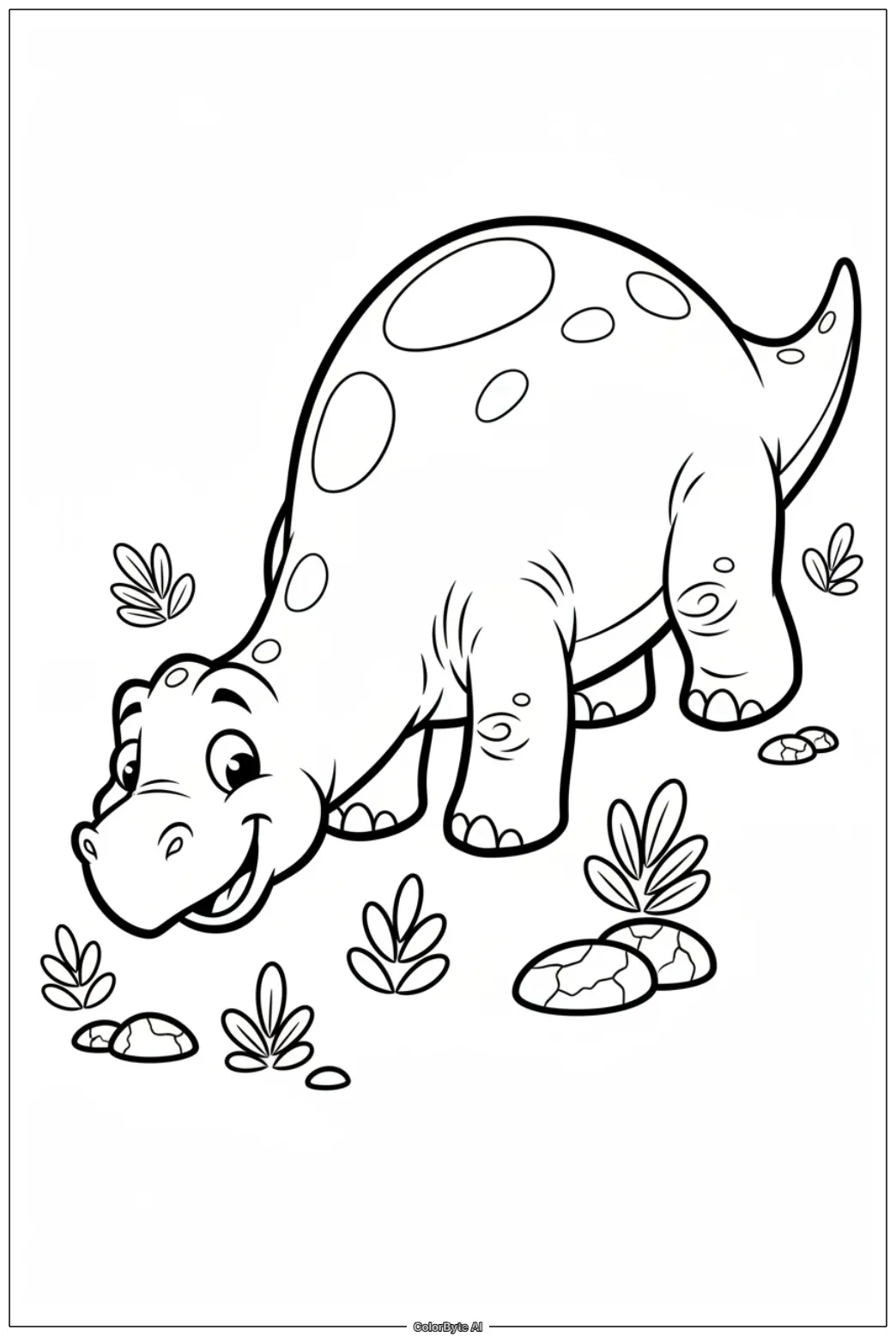 Friendly Brontosaurus