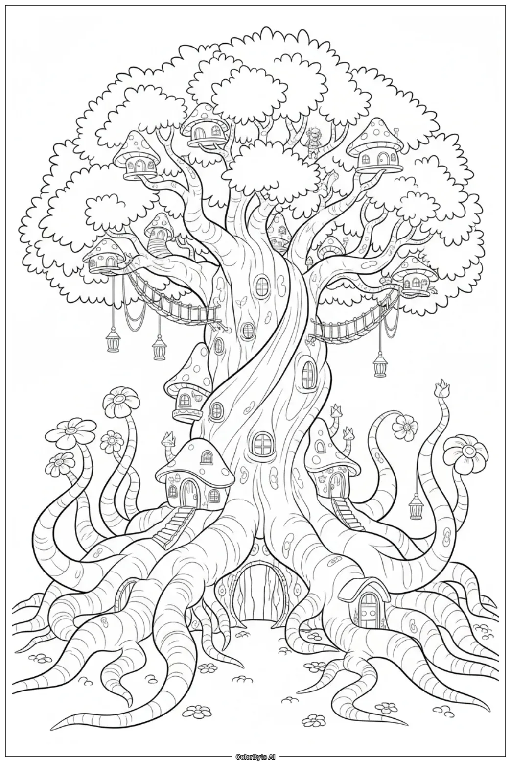 Colossal Forest Guardian Tree