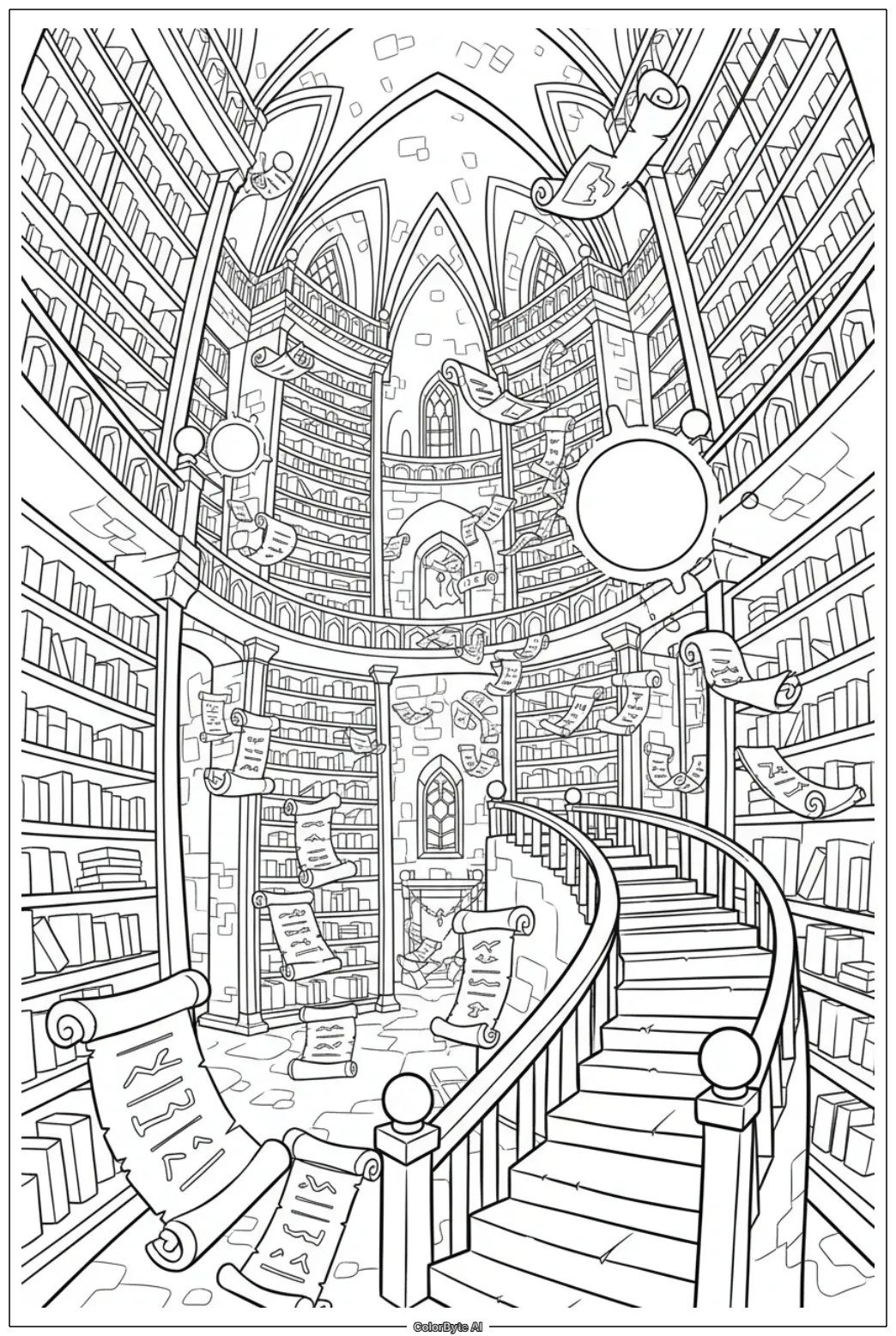 Enchanted Library of the Ancients