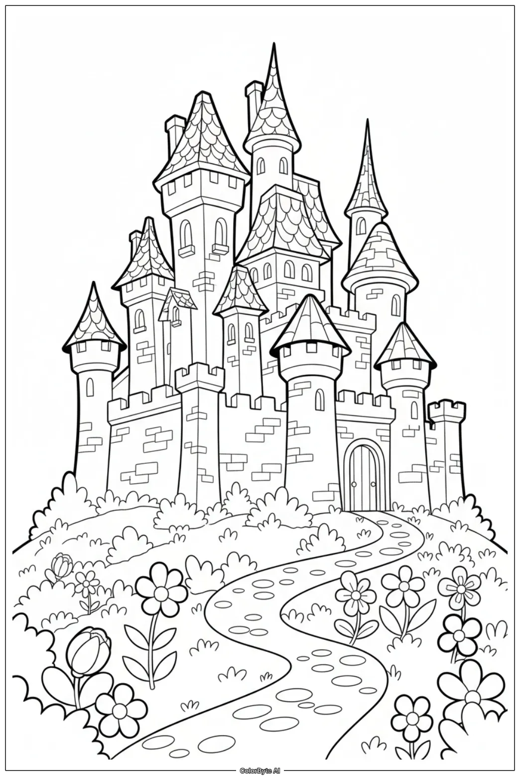 Fairytale Stone Castle
