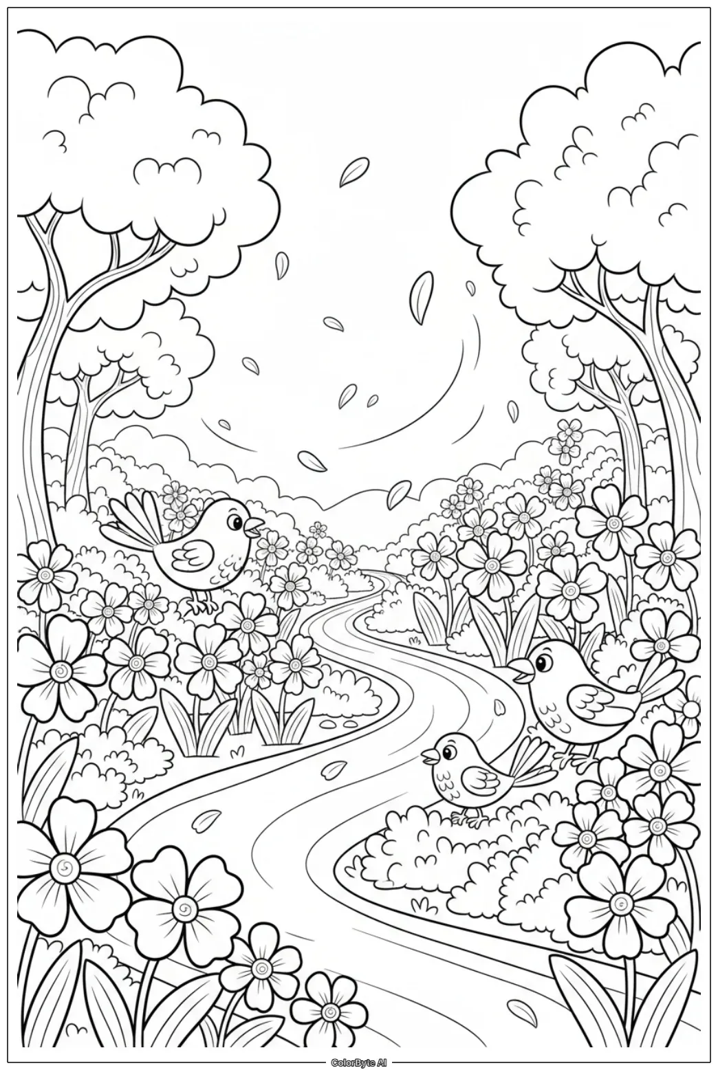 Spring Blossom Valley