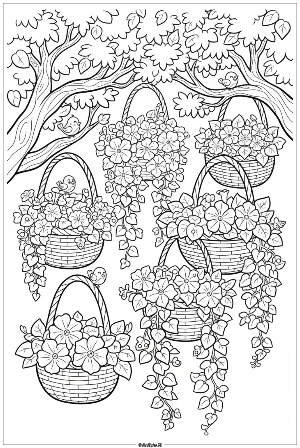 Hanging Flower Baskets