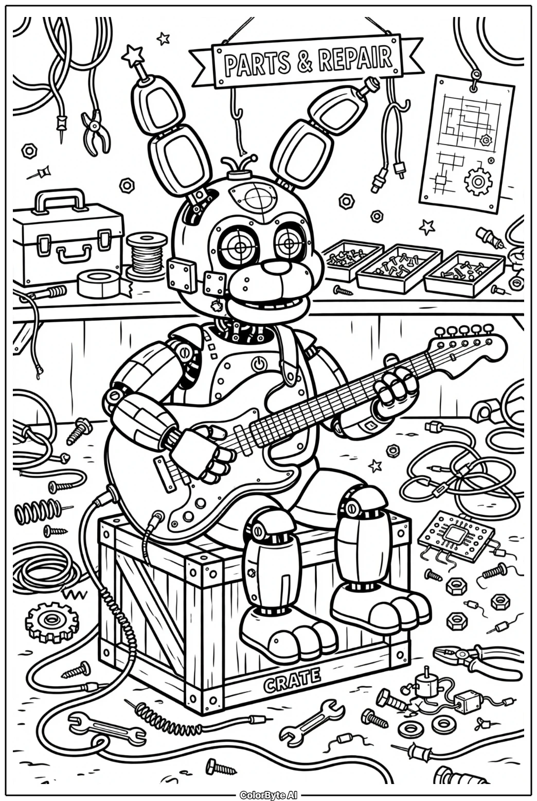 Backstage Guitar Jam