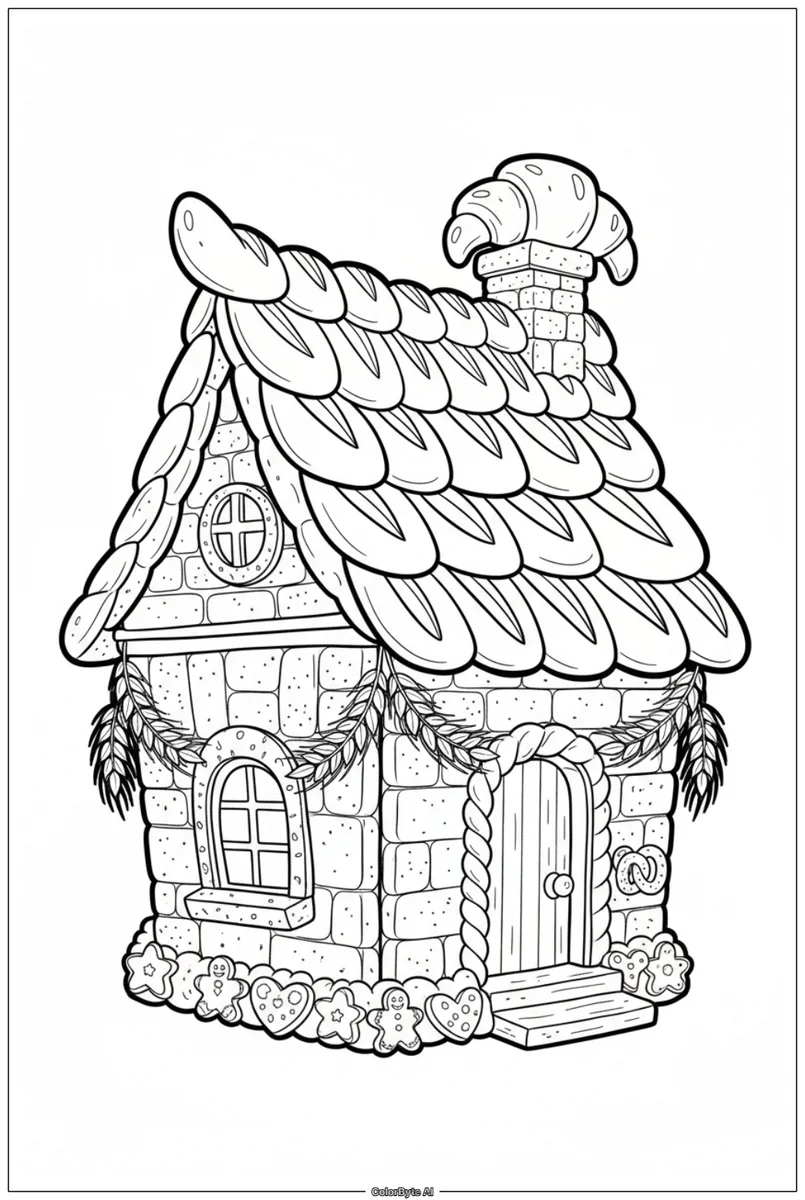 Cute Bread House