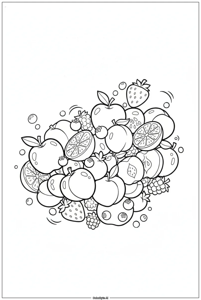 Floating Fruit Clouds