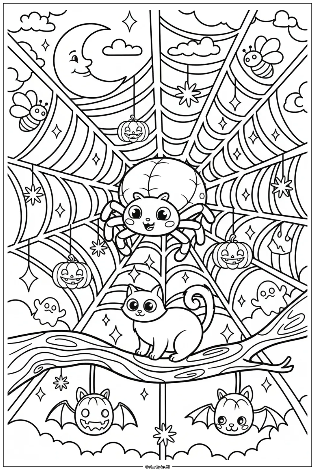 Friendly Spider's Web Party