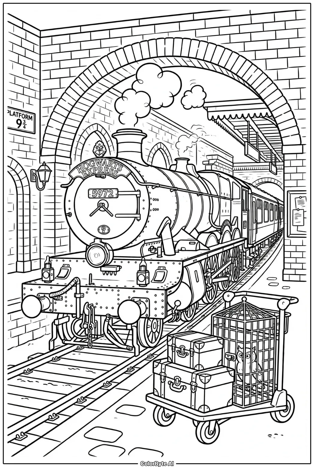 Boarding at Platform Nine and Three-Quarters