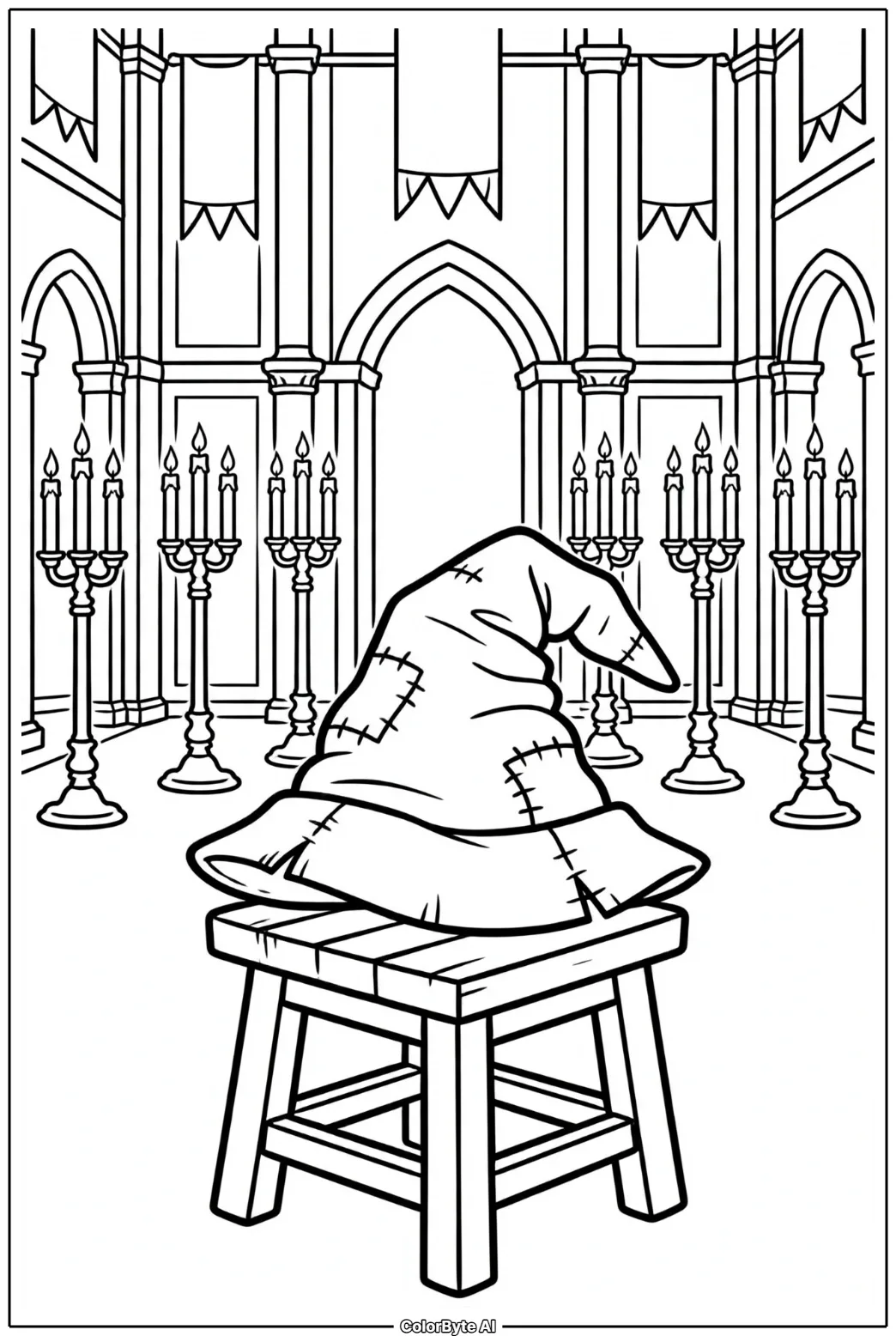 Sorting Hat Ceremony in the Great Hall