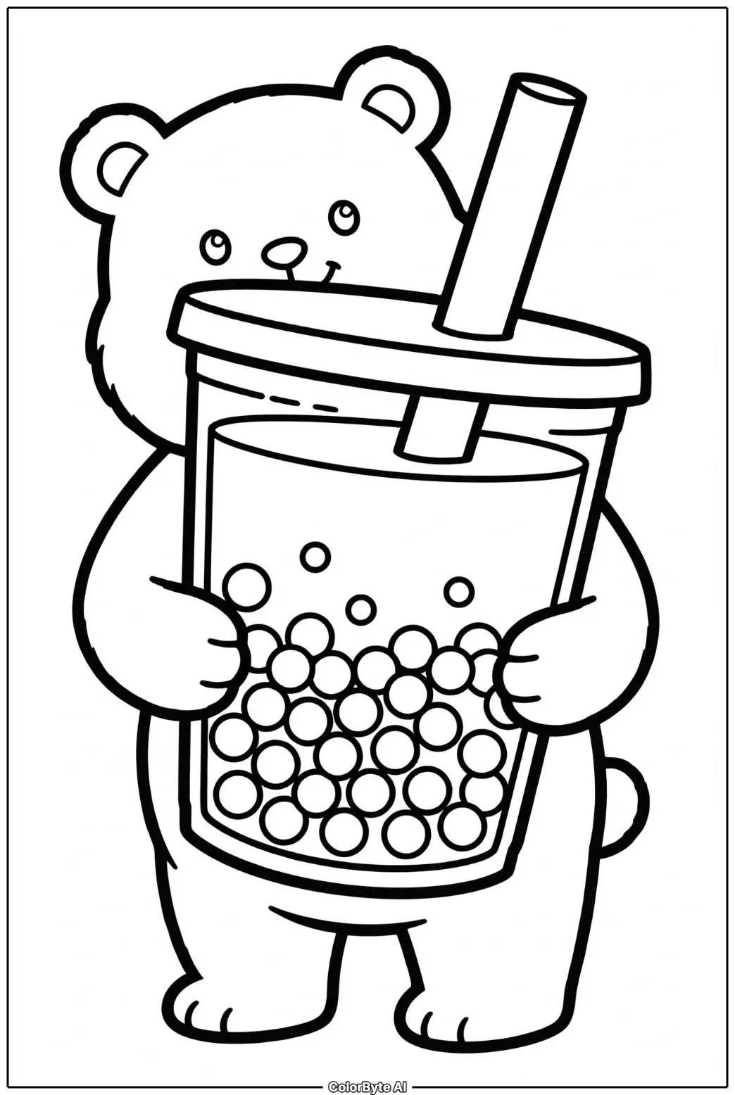 Bubble Tea Bear