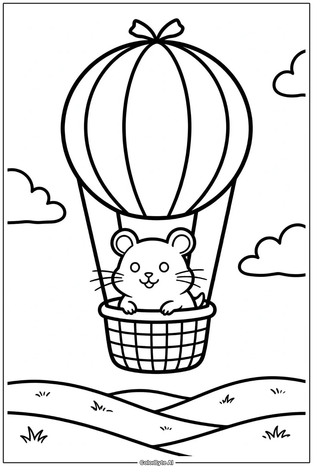Hot Air Balloon Hamster