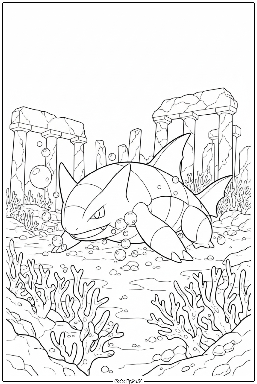Kyogre deep sea trench tidal roar