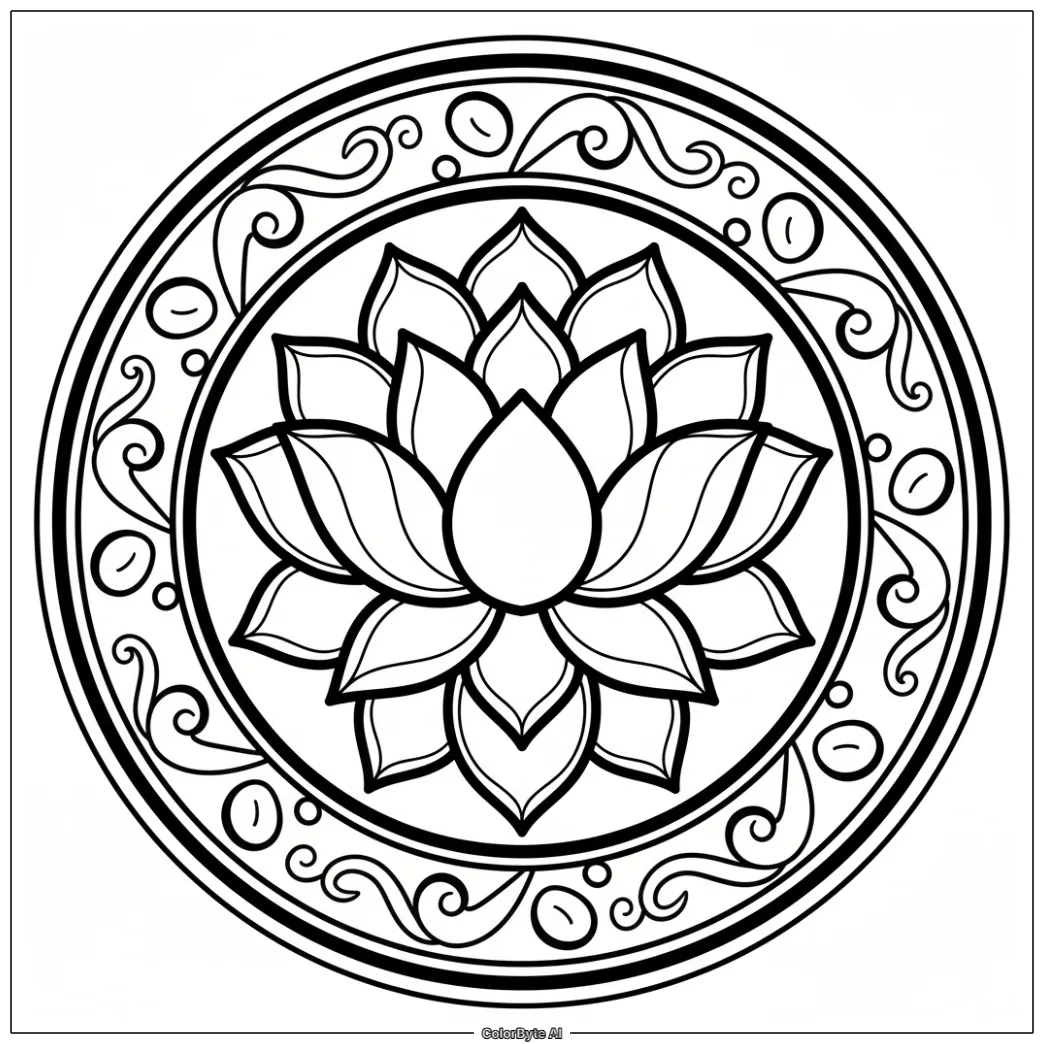 Lotus Dream Mandala