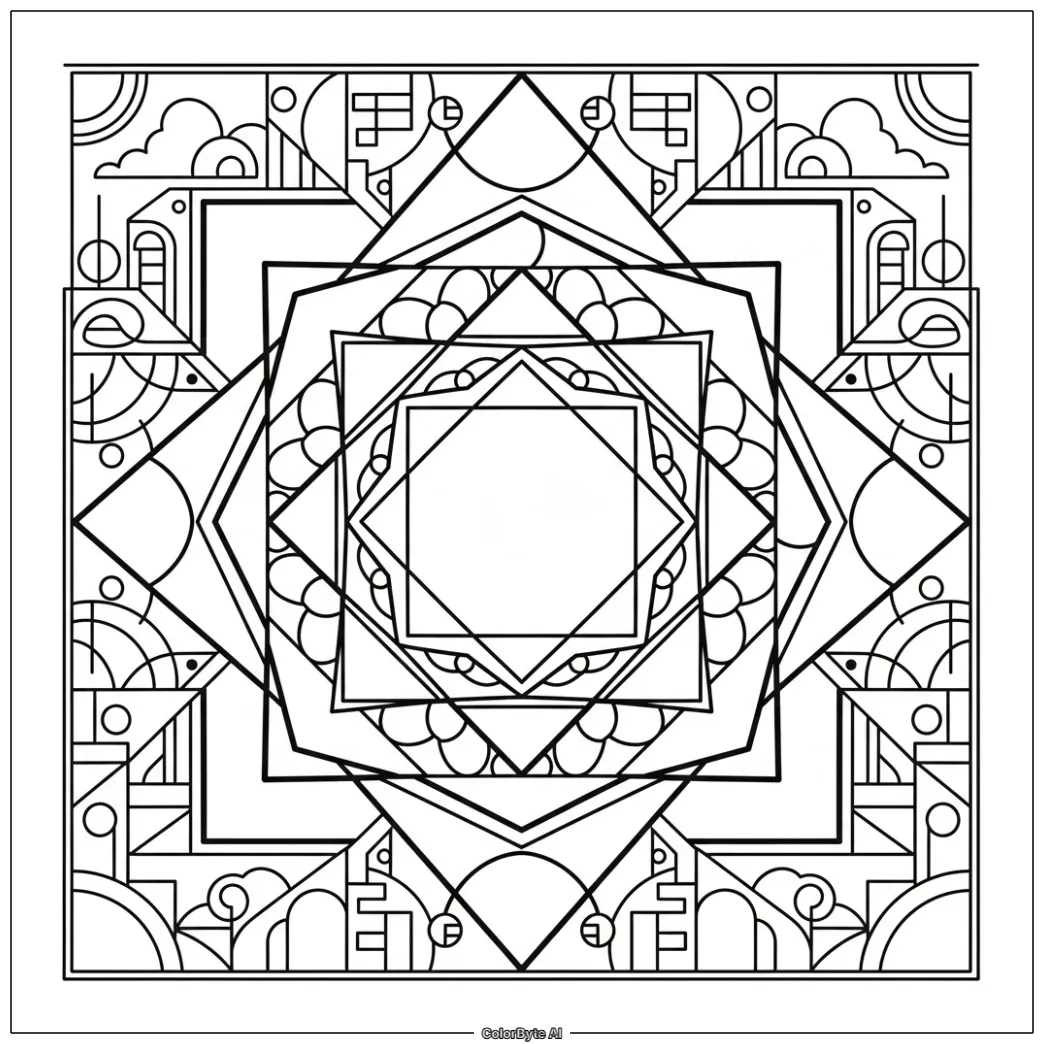 Sacred Geometry Mandala