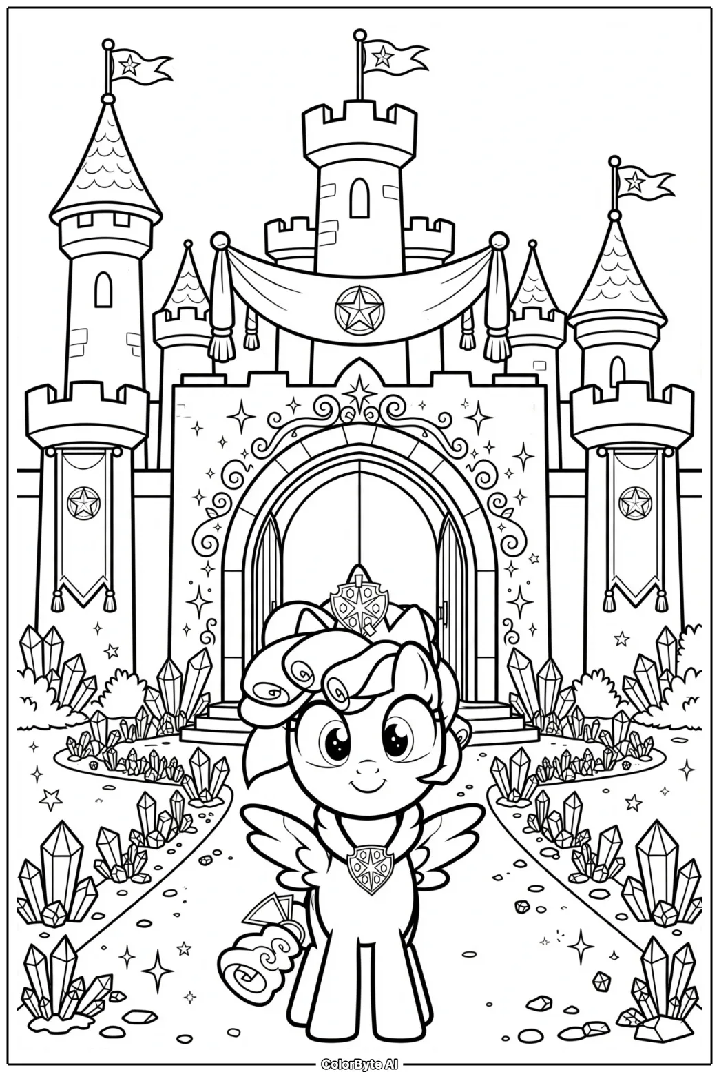 Cozy Glow in the Friendship Castle