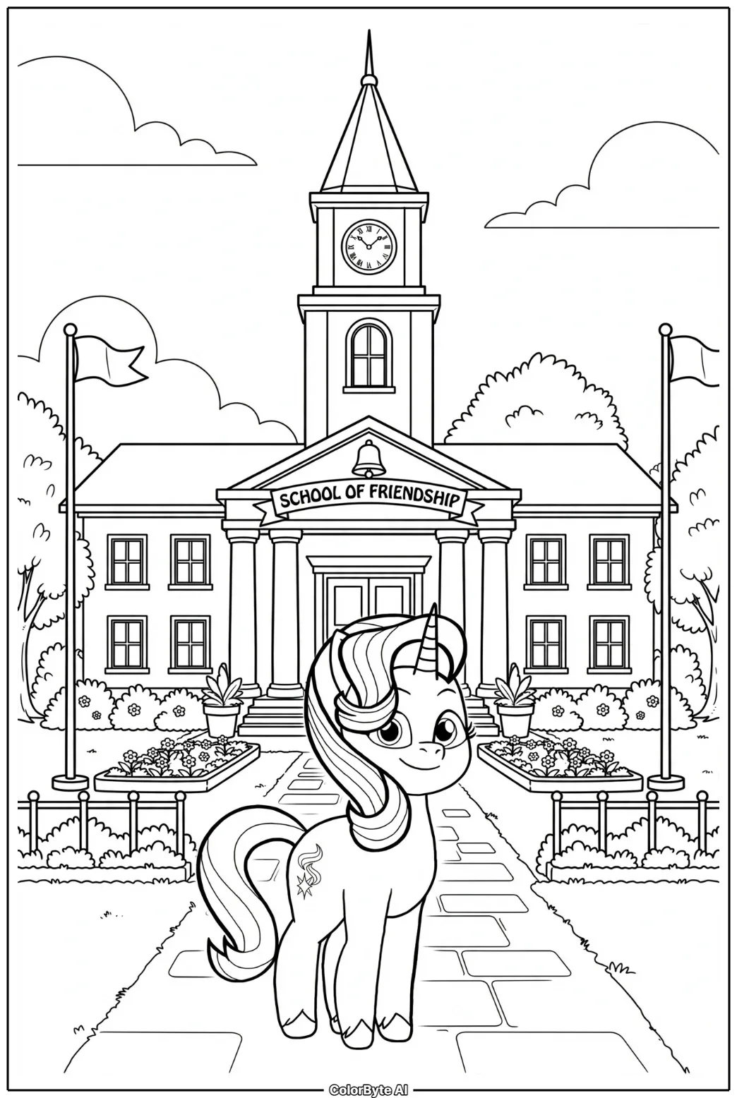Starlight Glimmer at the School of Friendship