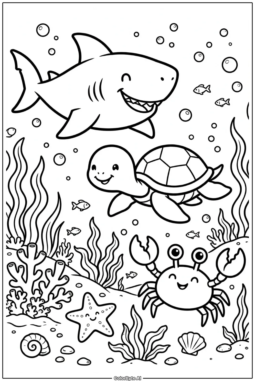 Shark and Ocean Friends