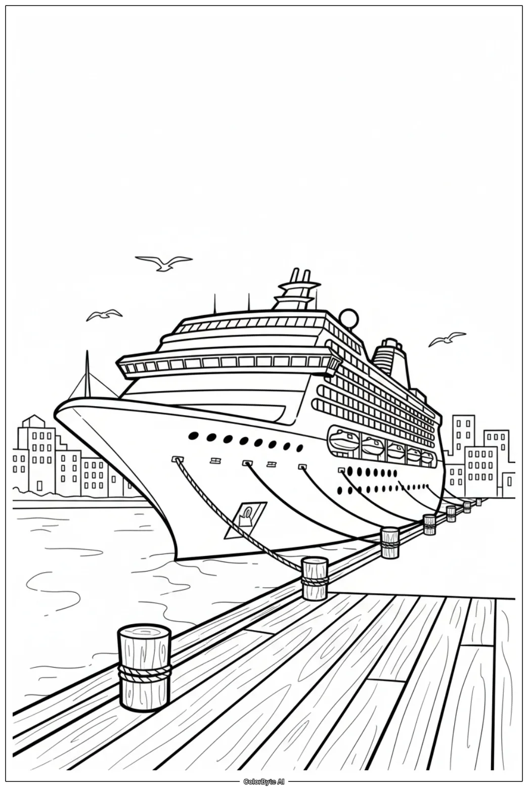 Cruise Ship at Harbour